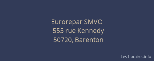 Eurorepar SMVO