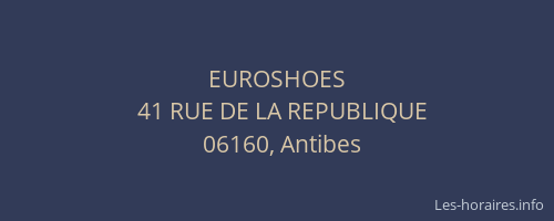 EUROSHOES