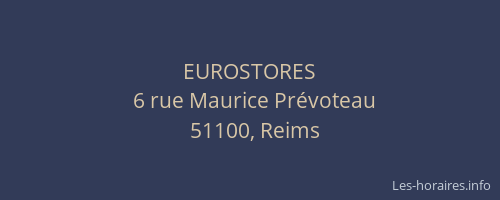 EUROSTORES