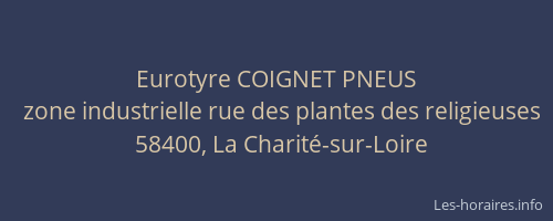 Eurotyre COIGNET PNEUS