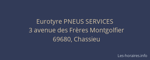Eurotyre PNEUS SERVICES