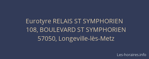 Eurotyre RELAIS ST SYMPHORIEN