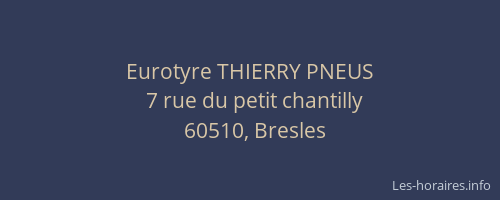Eurotyre THIERRY PNEUS