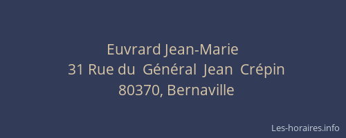 Euvrard Jean-Marie