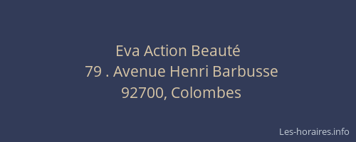 Eva Action Beauté