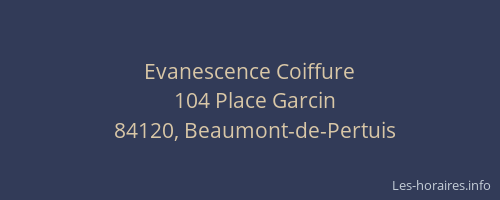 Evanescence Coiffure