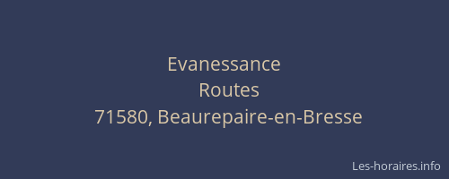 Evanessance