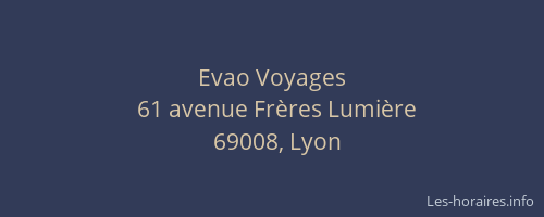 Evao Voyages