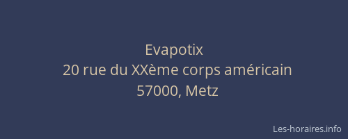 Evapotix
