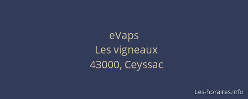 eVaps
