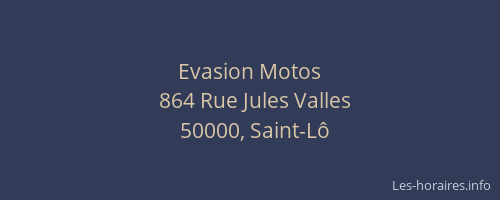 Evasion Motos