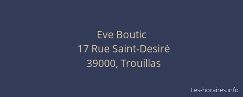Eve Boutic