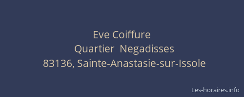Eve Coiffure