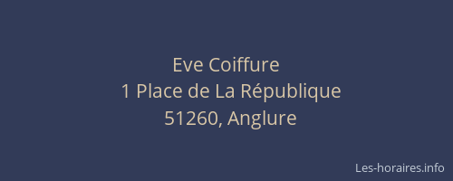 Eve Coiffure