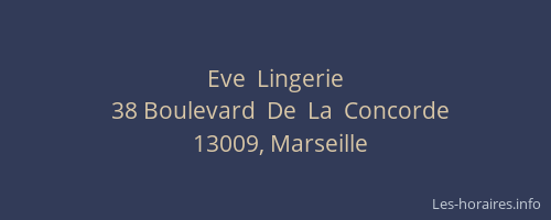 Eve  Lingerie