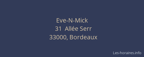 Eve-N-Mick