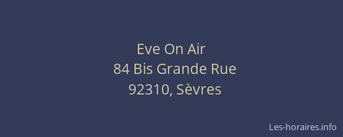 Eve On Air