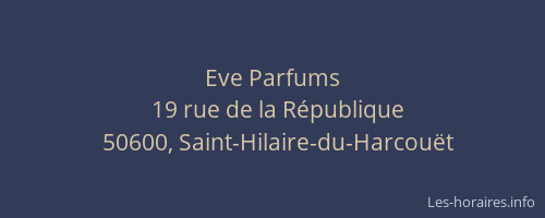 Eve Parfums