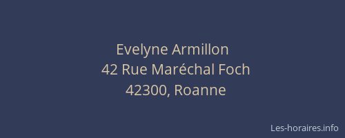 Evelyne Armillon