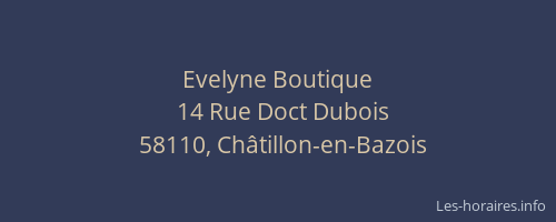 Evelyne Boutique