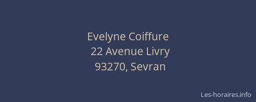 Evelyne Coiffure