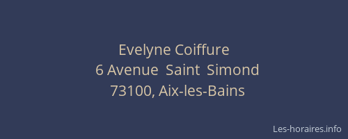Evelyne Coiffure