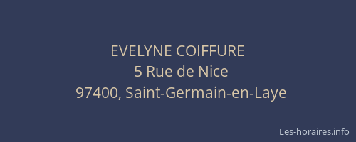 EVELYNE COIFFURE