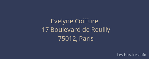 Evelyne Coiffure