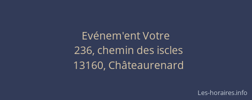 Evénem'ent Votre