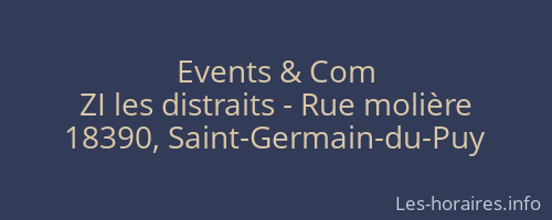 Events & Com
