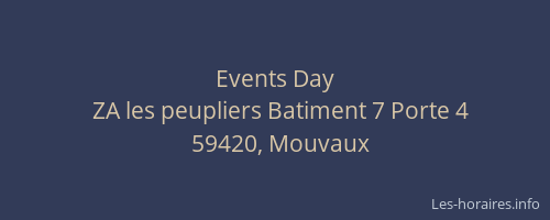 Events Day