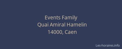 Events Family