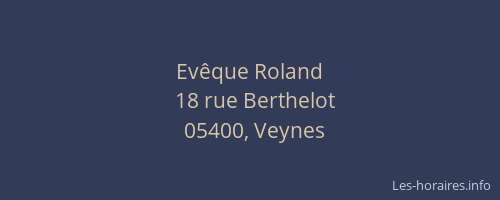 Evêque Roland