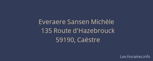 Everaere Sansen Michèle