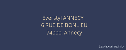 Everstyl ANNECY