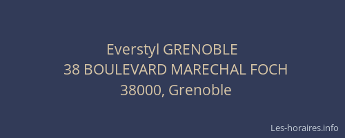 Everstyl GRENOBLE