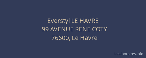 Everstyl LE HAVRE