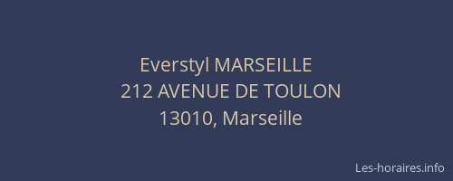 Everstyl MARSEILLE