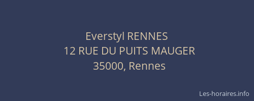 Everstyl RENNES