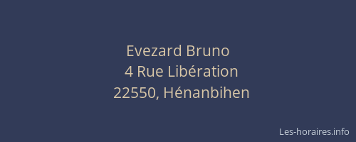 Evezard Bruno