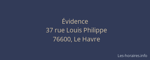 Évidence