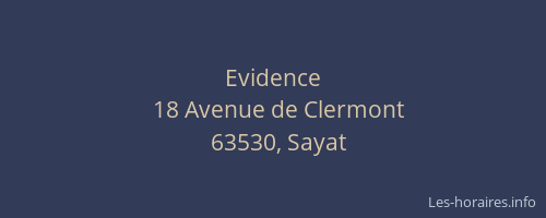 Evidence