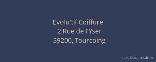 Evolu'tif Coiffure