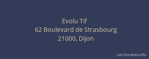 Evolu Tif