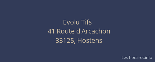 Evolu Tifs
