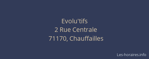 Evolu'tifs