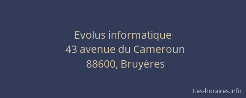 Evolus informatique