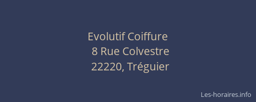 Evolutif Coiffure