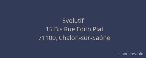 Evolutif