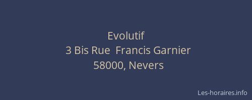 Evolutif